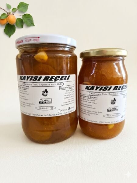 Kayısı Reçeli (900 GR)