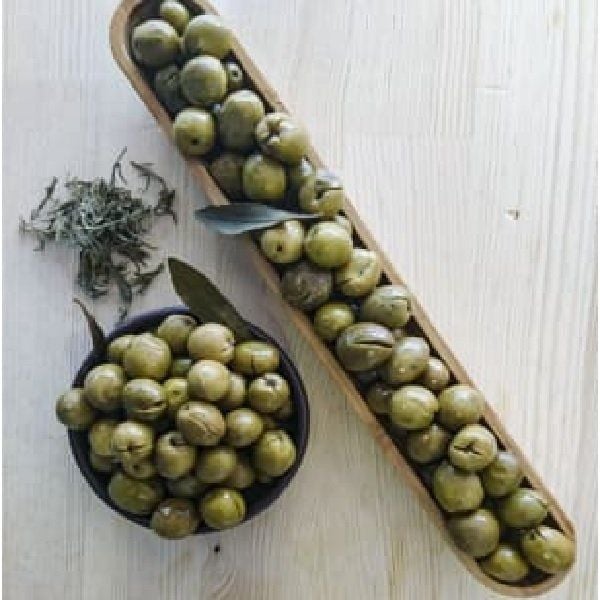 Halhalı Kırma Zeytin Orta Boy 600 Gr