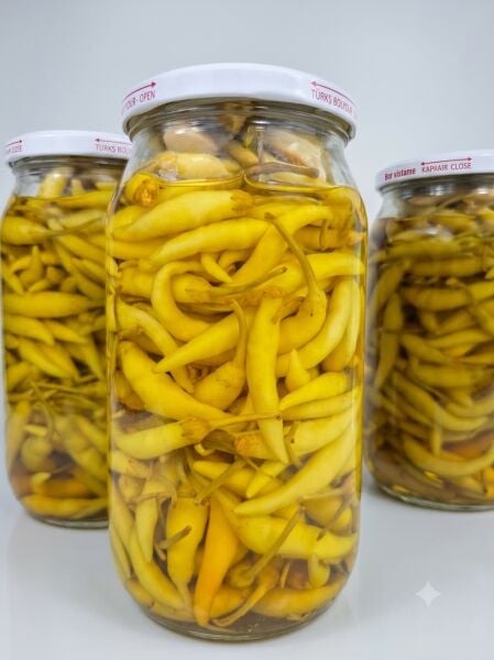 Süs Biberi Turşusu Acı (1000 CC)
